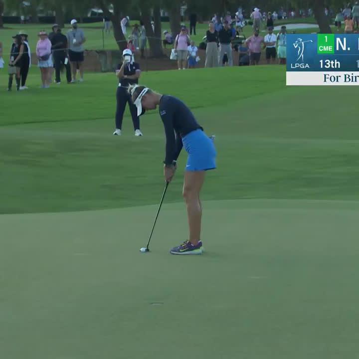 Nelly Korda made 5 birdies in a row on the back 9 to chase down Charley Hull and win her SEVENTH LPGA Tour event of the season in her first start since returning back from injury. What a superstar! 🇺🇸