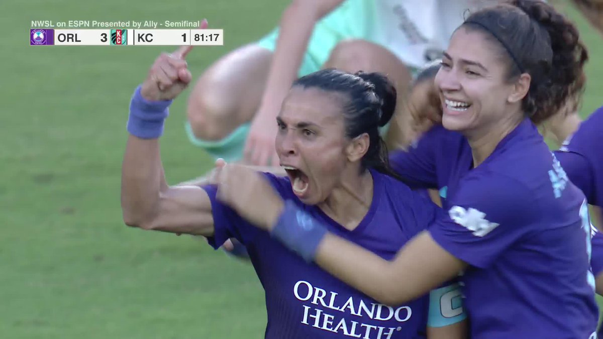 Marta is simply magical🪄 This one will be on repeat forever! #NWSLPlayoffs