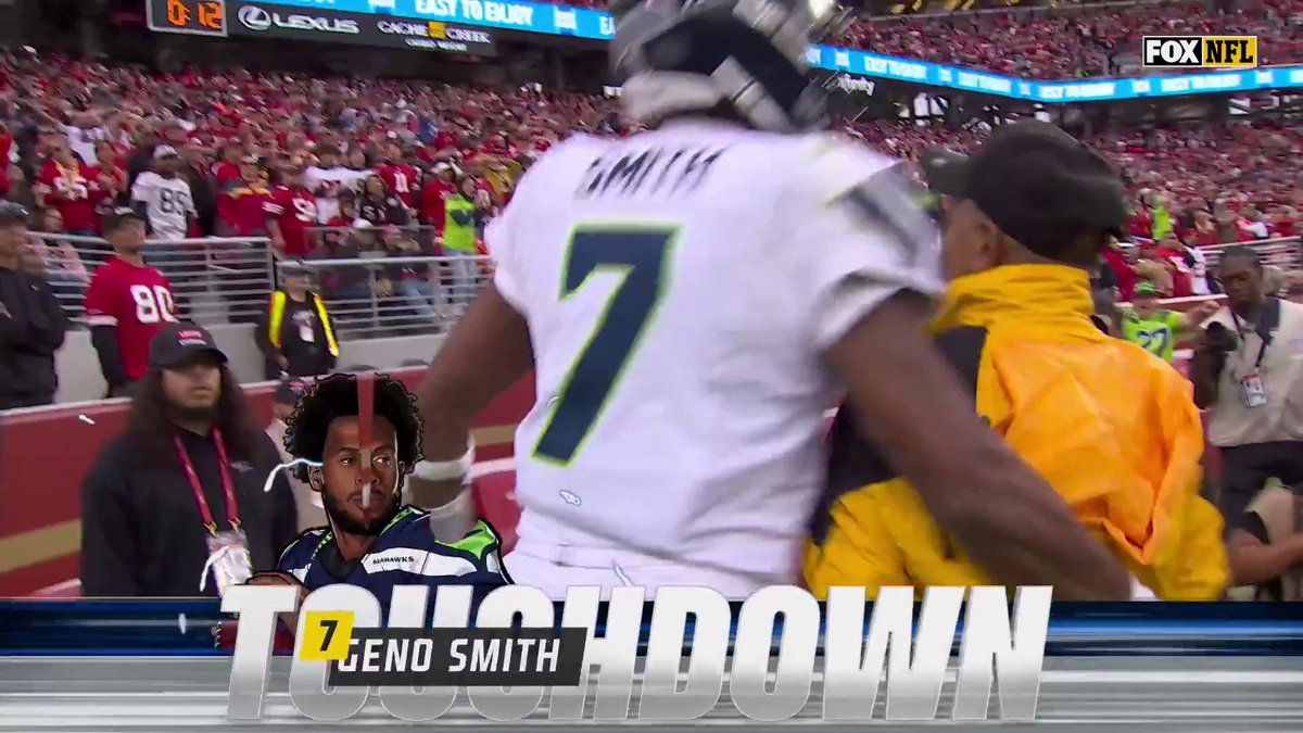 GENO SMITH WITH THE TD FOR THE LEAD WITH 12 SECONDS LEFT 🤯 📺 FOX