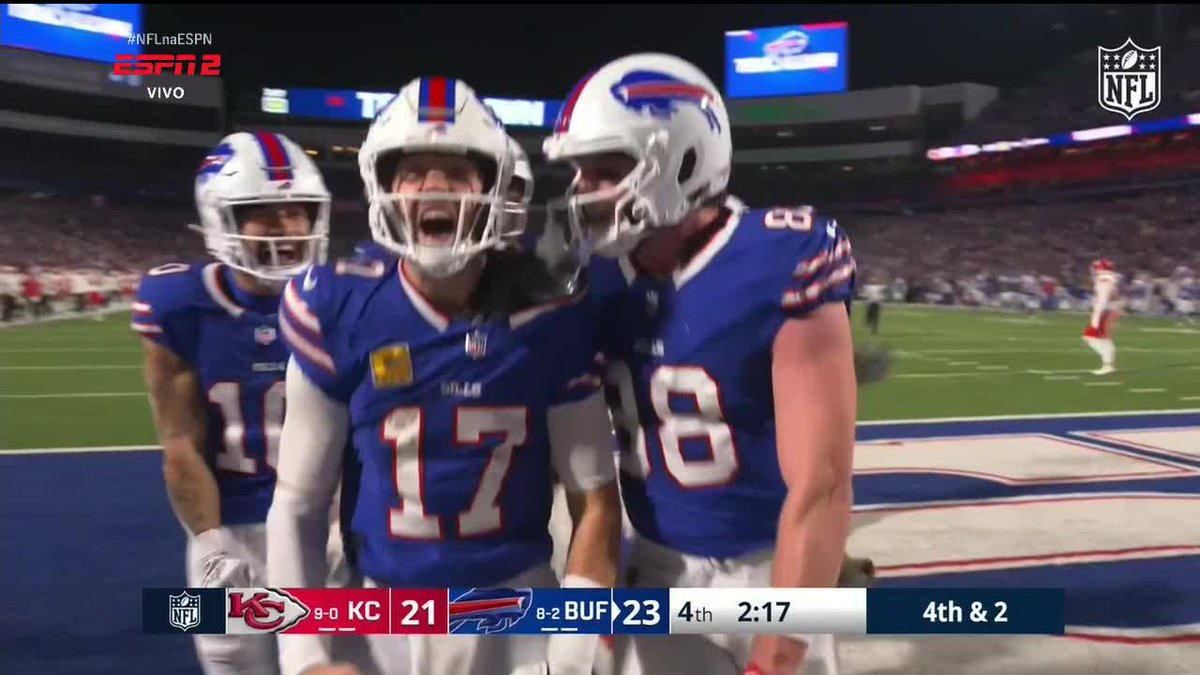 SIMPLESMENTE JOSH ALLEN! TOOOOOOUCHDOWN BUFFALO BILLS!!!!