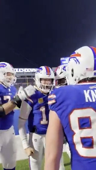 THE VIBES IN BUFFALO ARE AN ALL-TIME HIGH. #KCvsBUF