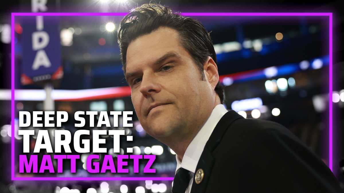 VIDEO: Learn Why The Deep State Is Falsely Accusing Matt Gaetz Of "Child Trafficking" WATCH/SHARE THE LIVE SHOW HERE: