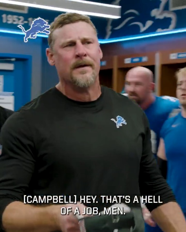 Time for Dan Campbell’s postgame speech and weekly game balls: