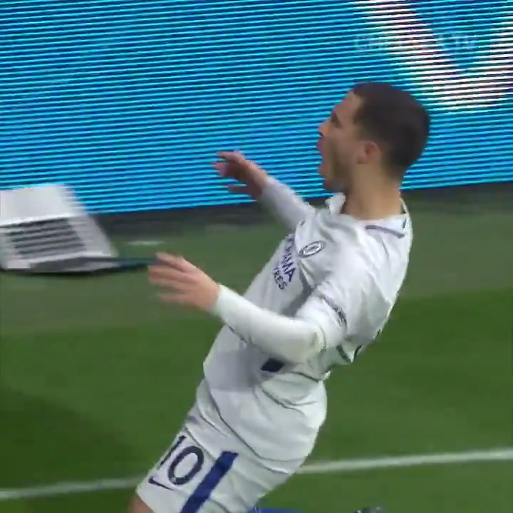 Hazard scores two vs West Brom, #OnThisDay in 2017! 😮💨