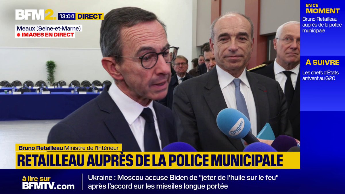 Colère des agriculteurs : "pas de blocage qui durerait dans le temps", prévient le ministre de l'Intérieur Bruno Retailleau