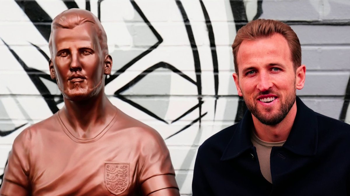 A statue of Harry Kane has been unveiled at The Peter May Centre in London, where the England captain played football growing up 🚨🏴󠁧󠁢󠁥󠁮󠁧󠁿