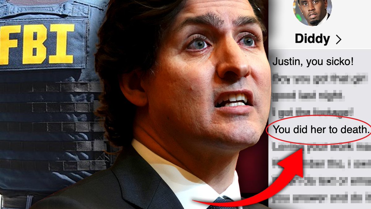 🚨 FBI Seize Diddy 'Kompromat Tapes' Featuring Justin Trudeau Seized footage from Sean "Diddy" Combs’ notorious parties allegedly feature Prime Minister Justin Trudeau in scenes that will rock the political establishment in Canada and send shock waves around the world. From his prison cell, Diddy is now attempting to influence witnesses, haunted by fears of meeting the same fate as Jeffrey Epstein, who was whacked by the elite before he could testify. The tension is compounded by rumors that Trudeau is set to be the next high-profile figure to face public exposure. Trudeau has survived countless scandals in his career, but this time, there’s no covering it up - the tide has turned, the truth is being laid bare, and it’s about to expose the system of elite pedophilia practiced by the global elite.