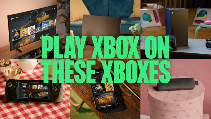 These Xboxes are Xboxing. Tap into the Xbox experience on the device of your choice: