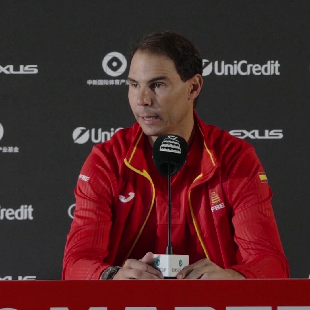 "I cannot be competitive enough" 💔 Rafael Nadal explains decision to retire after Davis Cup 🏆🇪🇸