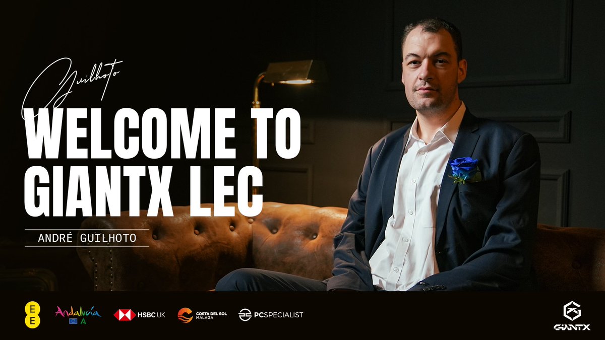 HE’S BACK TO #LEC Welcome, André Guilhoto. #WeAreGIANTX