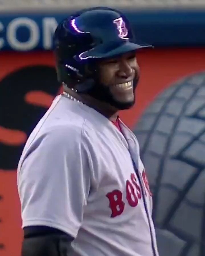 Happy birthday to the always serious David Ortiz 😂