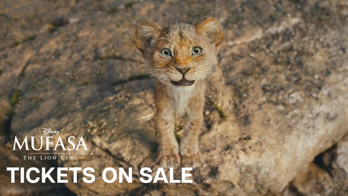 Together we will build a new kingdom. Tickets are now on sale for #Mufasa: The Lion King, only in theaters December 20.