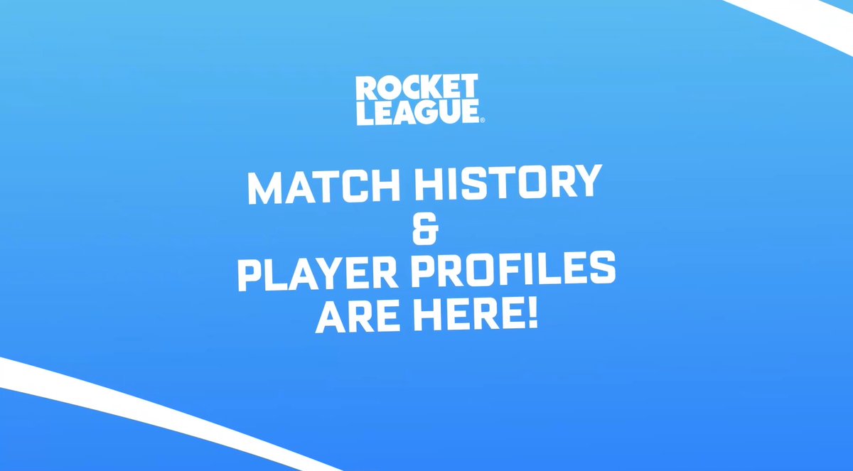 Leave no doubt about your Rocket League reign 👑 ICYMI, you can now access your Player Profile to see your Match History and check out your lifetime and Season stats — all in one spot.
