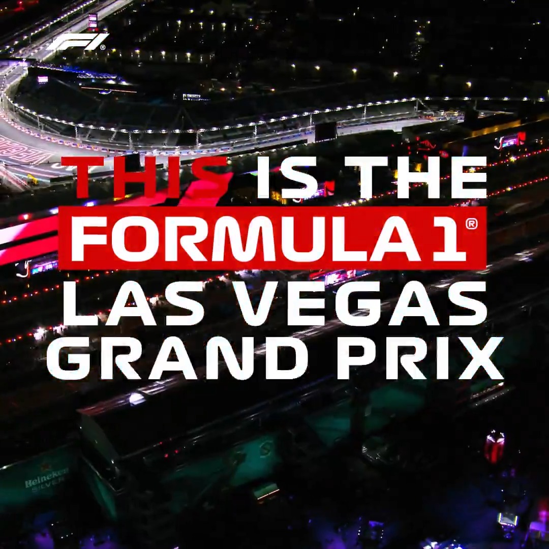 This is the F1 Las Vegas Grand Prix 🙌 #F1 #LasVegasGP