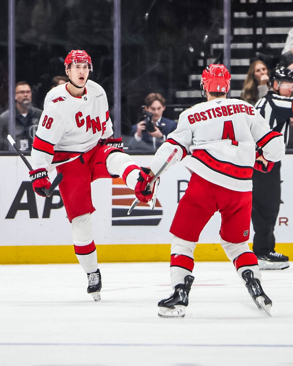 Can't spell #Canes without Necas 🔥