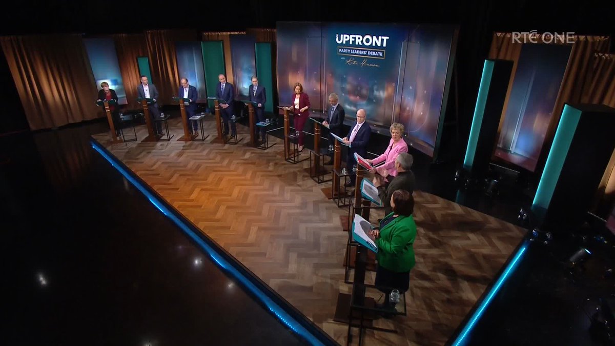 “We want to end 100 years of Fianna Fáil and Fine Gael rule and see a left government for the first time in the history of this State” Richard Boyd Barrett, People Before Profit-Solidarity. #rteupfront | @RTENews