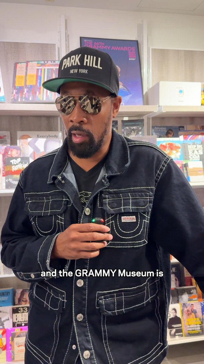 "It's the voice and the vibe of the people." - RZA! on hip-hop's impact The Wu Tang Clan co-founder visited the #GRAMMYMuseum's 'Hip-Hop America: The Mixtape Exhibit' and got an inside look at some of the genre's artifacts. Make your visit: