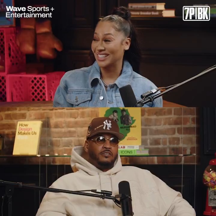 "I will f**k somebody up over my kid." "We got kicked out of AAU games." Melo & La La on their AAU experiences with Kiyan 😂