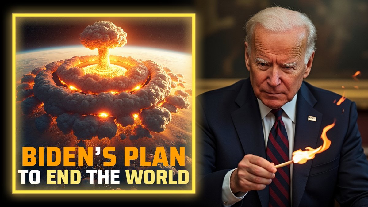 SHOCK VIDEO: An Out Of His Mind Joe Biden Announces Plan To End The World WATCH/SHARE THE LIVE SHOW HERE: