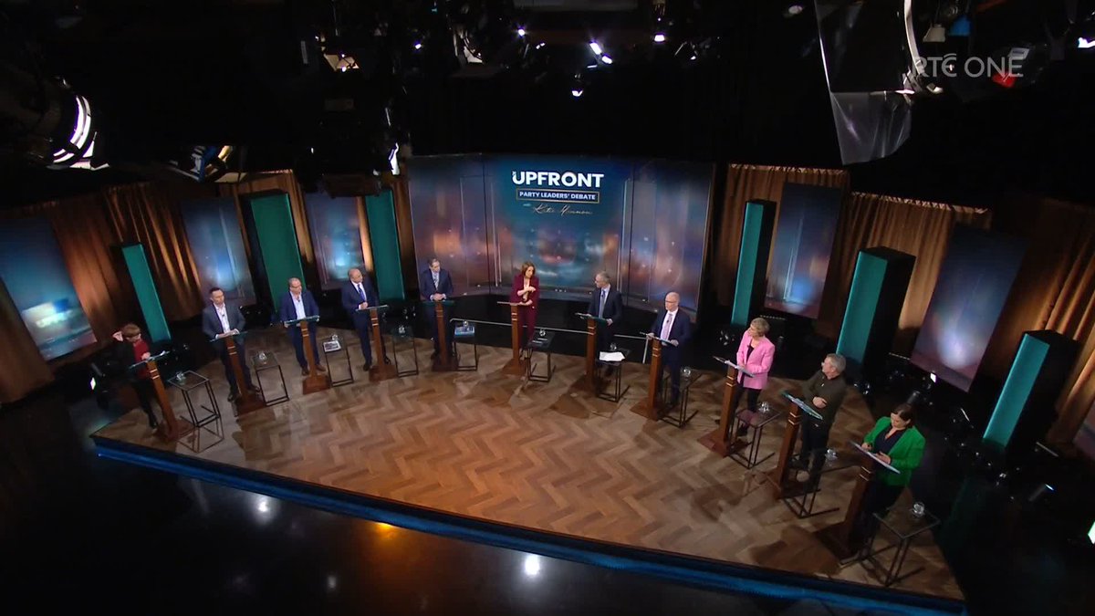 "Migrants are not the problem. There has been a systematic campaign of scapegoating them" says Richard Boyd Barrett to the prior comments from Peadar Tóibín. "Not true. We should be able to have a conversation without trying to censor," he responds. #rteupfront | @RTENews
