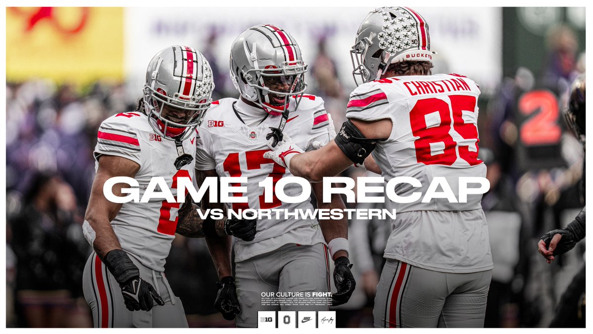 𝐆𝐚𝐦𝐞 𝟏𝟎 𝐑𝐞𝐜𝐚𝐩 🆚 Northwestern