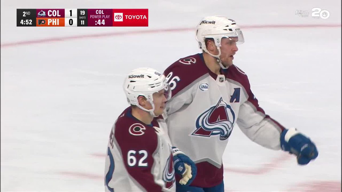 Karma is Cale Makar scoring another goal 🎶 #GoAvsGo