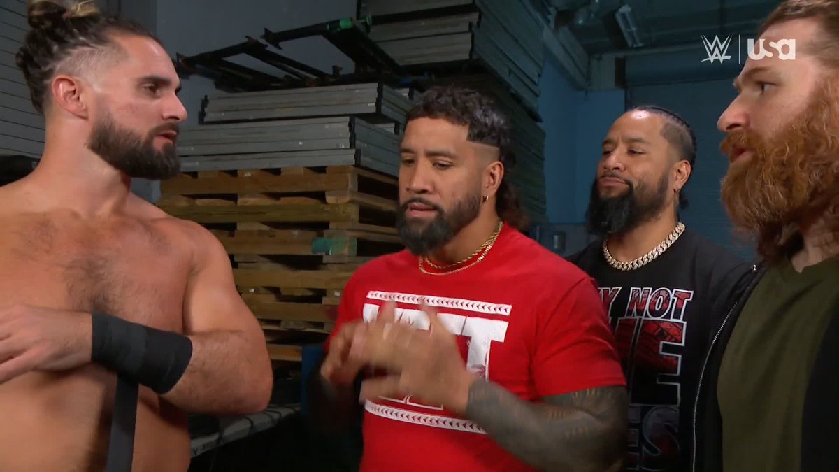 "I will NEVER stand side-by-side with that tyrant Roman Reigns!" #WWERaw