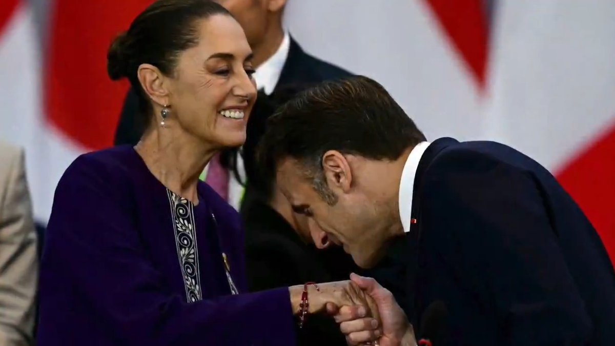 🇲🇽 ORGULLO INTERNACIONAL 🇲🇽 Mientras Biden y Putin están apunto de iniciar la Tercera Guerra Mundial, la Presidenta de México, Claudia Sheinbaum Pardo propuso “dejar de sembrar guerras y empezar a sembrar vida” durante su participación en la cumbre del G-20 en Brasil 👏 #ClaudiaEnElG20