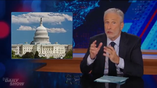 Jon Stewart urges Democrats to ditch the rule-following and take a page from the Republican playbook: start exploiting loopholes
