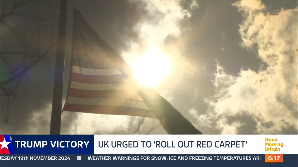 A former Trump administration official has told GMB that the UK should invite the next President on a state visit in order to foster good relations. Donald Trump visited the UK during his first term, now John Bolton says the King should welcome him again. @Noel_phillips