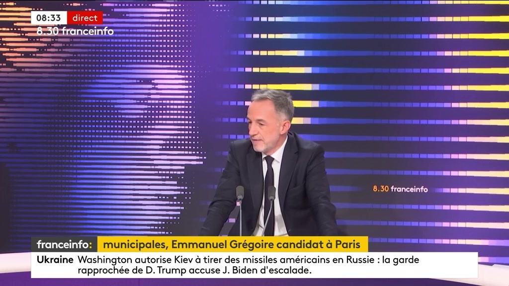 🔴➡️ "J'ai décidé d'être candidat pour être maire de Paris. Je veux réconcilier les Parisiens, apaiser cette ville. Je suis prêt" dit Emmanuel Grégoire, porte-parole du groupe PS à l'Assemblée nationale, député de Paris et conseiller municipal à la mairie de Paris.