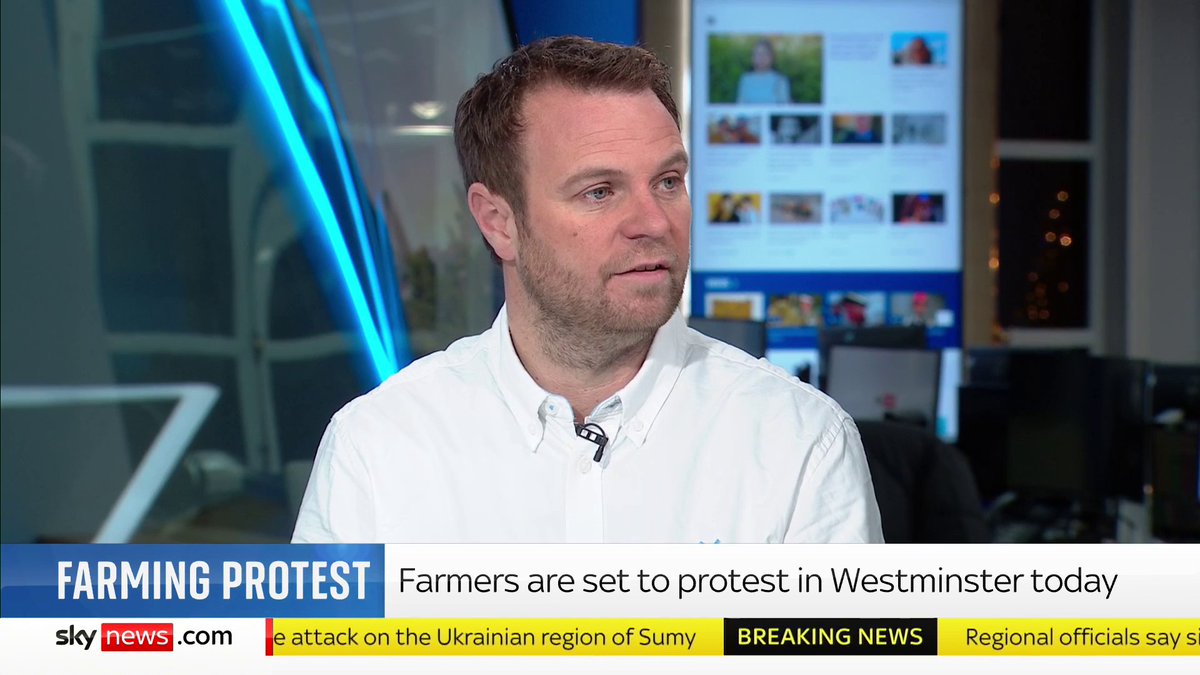 Farmers don’t want to spoil Christmas but there's no promises for the new year... Farmer Olly harrison 🥛🍔🌱AccidentalYoutuber explains the devastating impact this has already had on some farmers #KayBurley SS