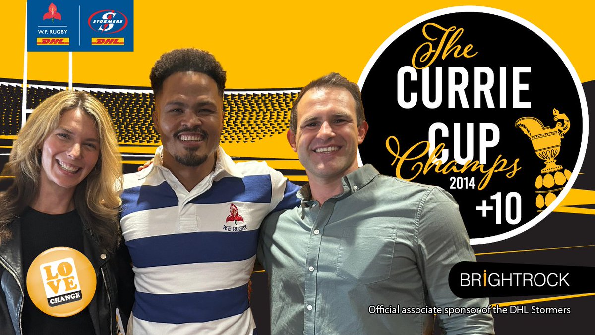 10 years ago, DHL WP RUGBY were crowned The Carling Currie Cup 2014 champions! Today, we find out from the winning squad just how much life has changed over the past decade. First up, Juan_De_Jongh catches up with DHL WP RUGBY legend, Nic Groom and his wife, Erin! #LoveChange