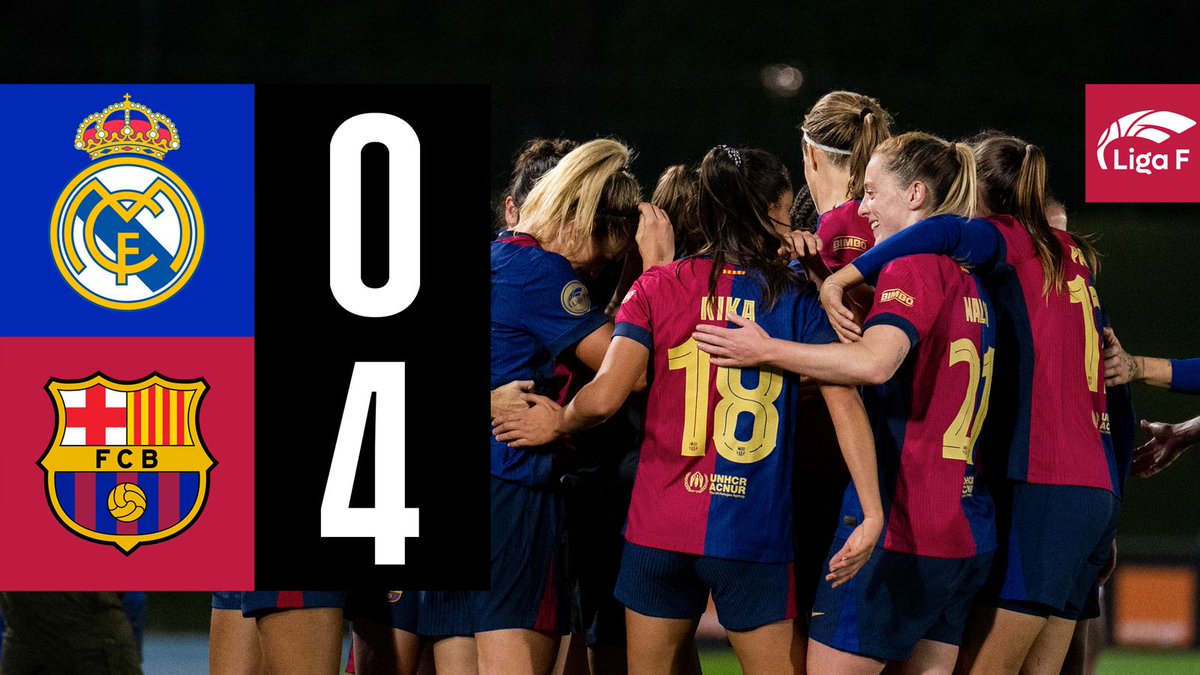 Reial Madrid 0️⃣-4️⃣ FC Barcelona