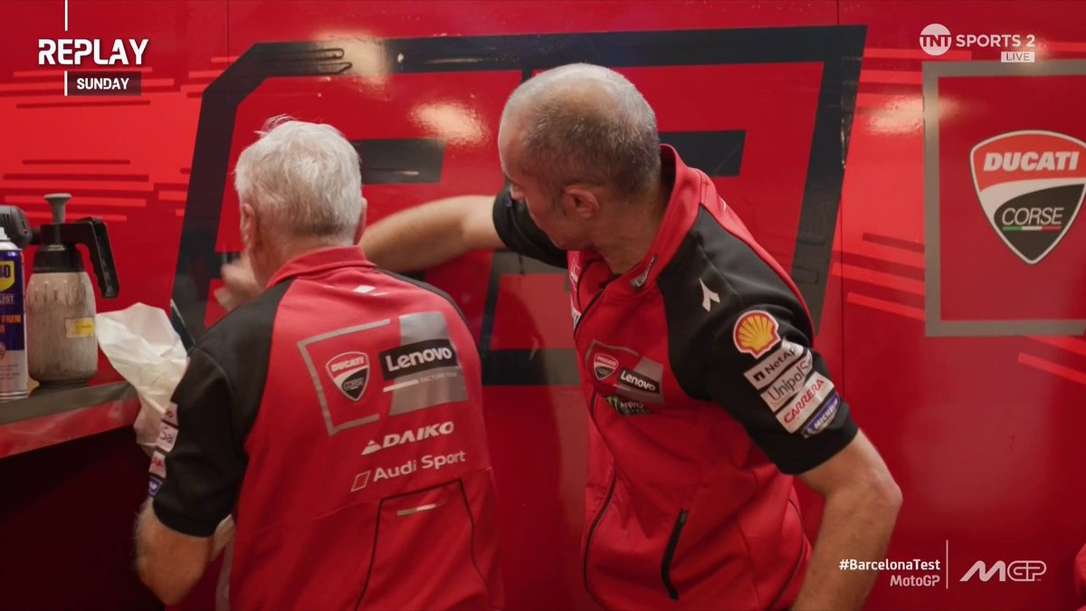 The moment Ducati Corse unveiled the 9️⃣3️⃣ #MotoGP | #BarcelonaTest