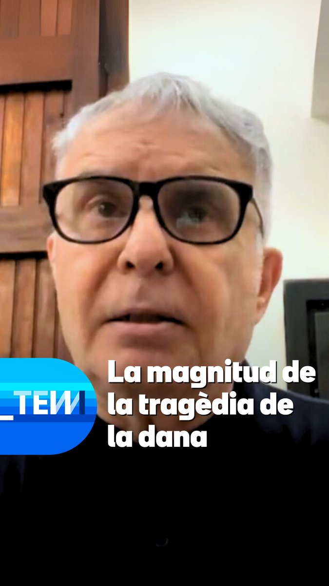 "És una tragèdia tan gran que preocupar-se per les coses materials és gairebé una frivolitat". L'escriptor Ferran Torrent ha perdut la casa i el cotxe. Després de 17 dies no ha pogut tornar a casa seva i viu a casa d'un amic. #TotEsMou3Cat