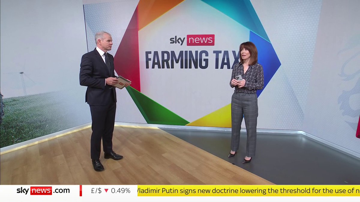 The prime minister insists the "vast majority of farmers" will not be affected by changes to inheritance tax. Sky's Paul Kelso breaks down the figures ahead of today's farmers protest in a very interesting analysis