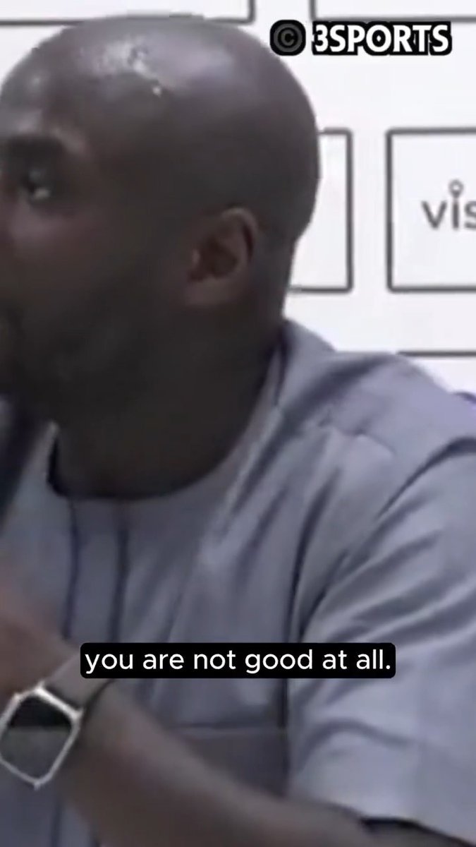 Ghanaian journalist tells the national team head coach he’s useless at his job after their failure to qualify for AFCON 2025 😅