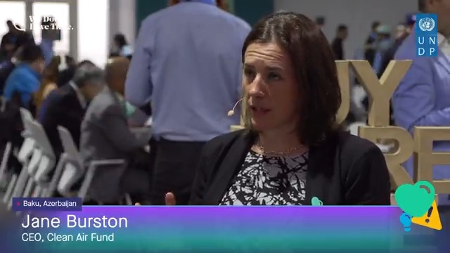 Don't miss this important conversation with Jane Burston, CEO, Clean Air Fund, about the importance of focusing on short-lived super pollutants for the sake of climate and health. 📺 Watch more interviews from the #COP29 UN Climate Change Conference: 👉