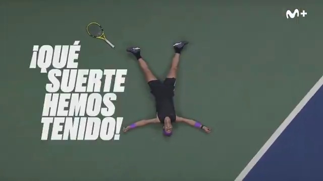 ❤️ ¡Qué suerte hemos tenido, Rafa Nadal! 🎞️ Próximamente en Movistar Plus+. #ElLegadoDeRafa