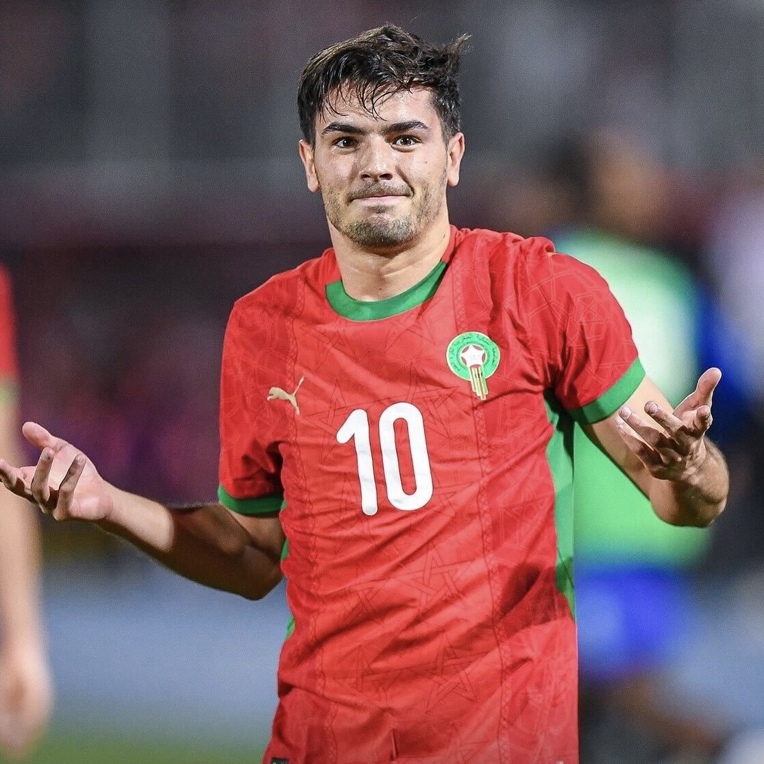 Le triplé de Brahim Diaz avec le Maroc hier. 🇲🇦🎩 🎥 CAF_Online