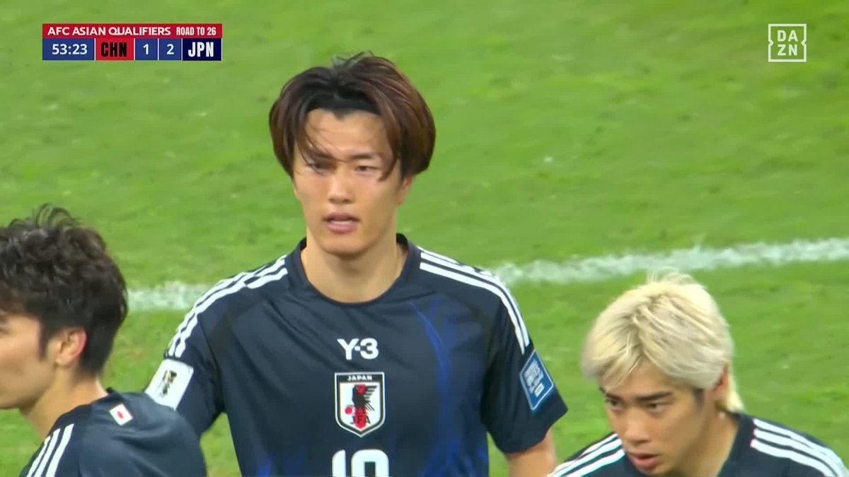 / 🇯🇵失点直後に突き放す💪 \ #伊東純也 のクロスに #小川航基 エースに名乗り‼️ 🏆AFCアジア最終予選 🆚中国vs日本 📅11/19(火)20:00~配信(21:00KO) 📺#DAZN 今すぐ無料視聴 (登録不要) 無料視聴はこちら⏩ #代表みようぜ #サッカー日本代表