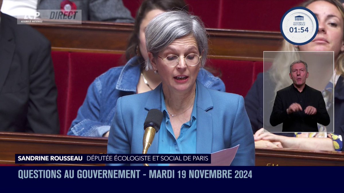 "Nous avons passรฉ des heures ร dรฉbattre du budget de la sรฉcuritรฉ sociale. Jamais, vous n'avez parlรฉ de dรฉremboursement", relรจve Sandrine Rousseau, dรฉnonรงant les consรฉquences de "l'inconsรฉquence budgรฉtaire" du gouvernement. "Pourquoi, pourquoi toujours sur les pauvres ?" #DirectAN
