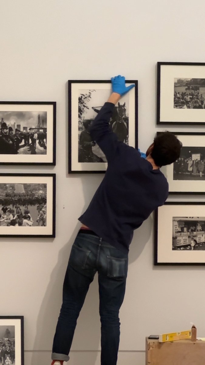 Something’s happening, happening to me… 🎶 📷 A little behind-the-scenes from our upcoming Tate Britain exhibition The 80s: Photographing Britain, opening this Thursday. Explore powerful photography in a decade of social and political change, and journey through the work of a diverse community of photographers, collectives and publications –creating radical responses to the turbulent Thatcher years. Set against the backdrop of race uprisings, the miner strikes, section 28, the AIDS pandemic and gentrification – be inspired by stories of protest and activism. 📸 The 80s: Photographing Britain at Tate Britain, 21 November 2024 – 5 May 2025. Members go free 🎟️