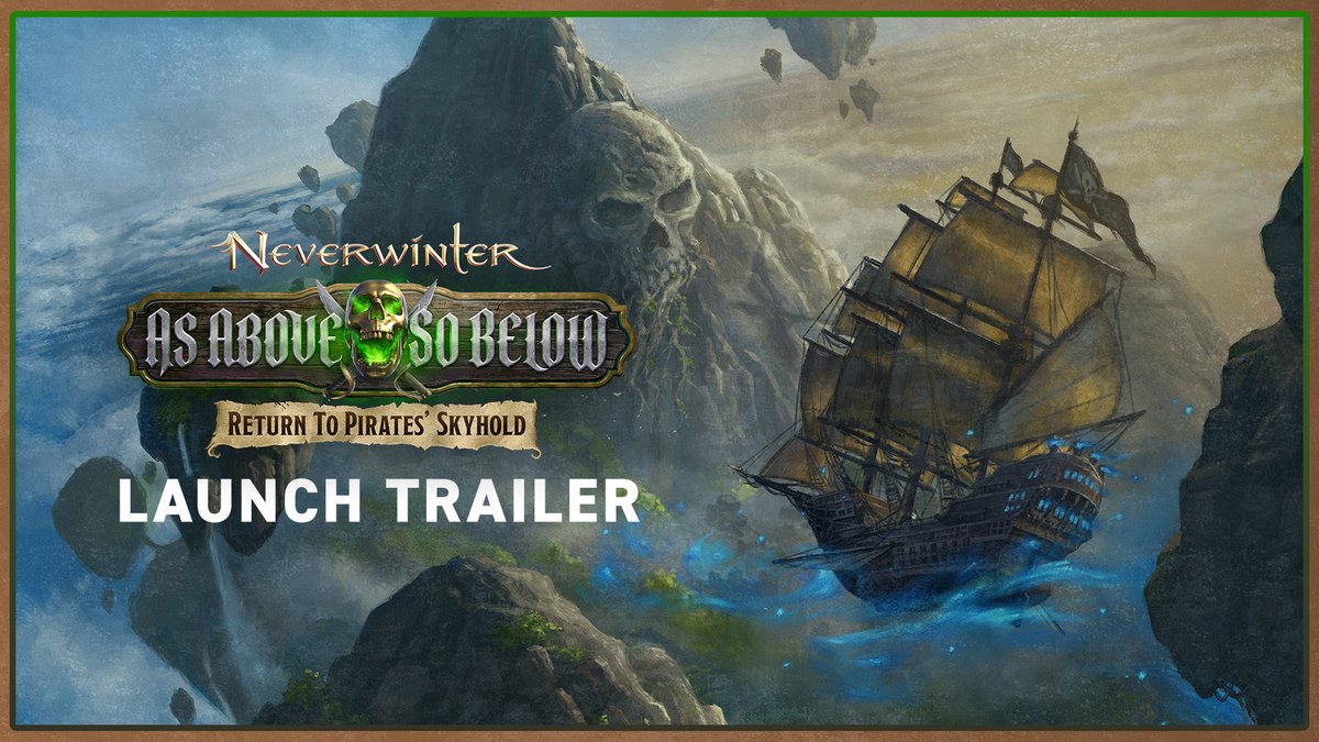 Our latest expansion, As Above, So Below – Return to Pirates’ Skyhold, is now live on PC, #Xbox, and #PlayStation. Discover a revamped adventure zone and dungeon along with new encounters, rewards, and quality-of-life improvements! ☠️ 👉