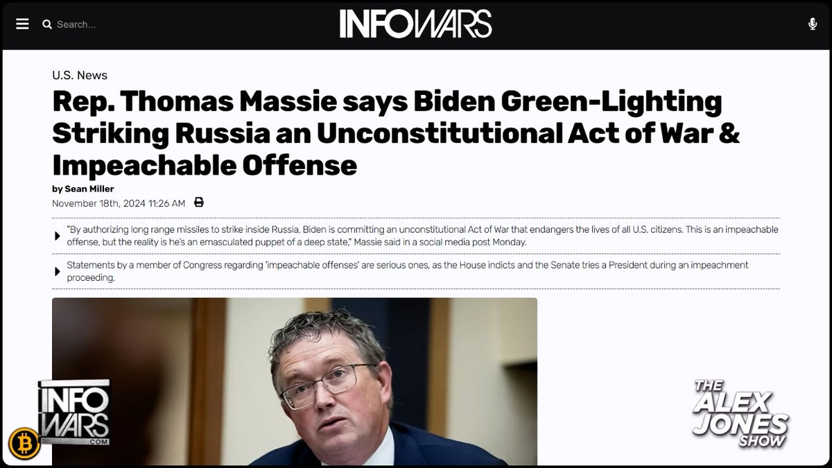 WWIII ALERT! Republican Leaders Call For Biden’s Immediate Removal Under The 25th Amendment In Response To His Insane Bombing Of Russia! This Is An Unconstitutional Act Of War! WATCH/SHARE THE LIVE STREAM HERE: