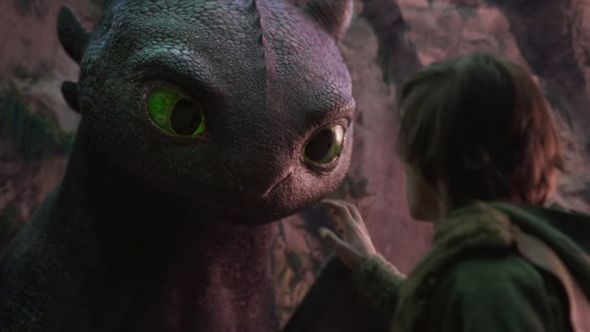 How to Train Your Dragon's epic adventure returns in live-action on June 13! Here's a look at Hiccup, Chief Stoick, and, of course, Toothless the dragon in this first trailer:
