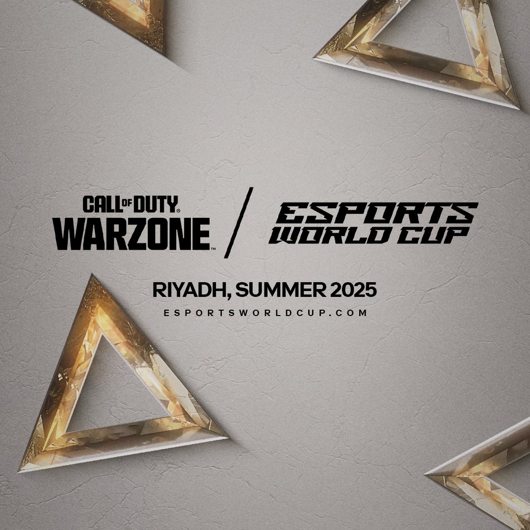 Squads, prepare for battle 💥 Call of Duty #Warzone drops back into Riyadh for #EWC2025