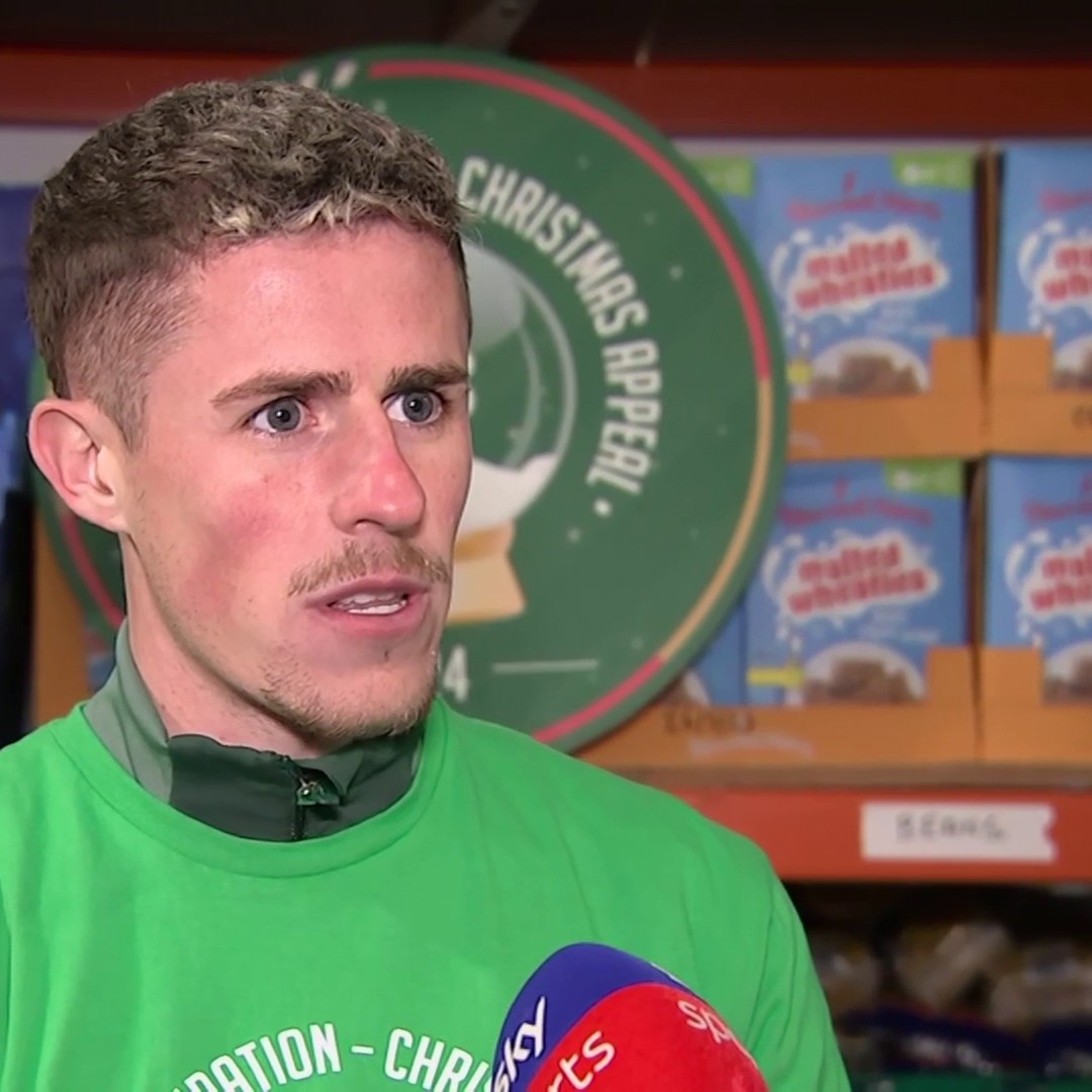 🗣️ "I'm privileged to come and lend a hand." As Celtic kicked off the Celtic FC Foundation Christmas appeal with a £10,000 donation, Luke McCowan visited Loaves and Fishes food bank to help those in need, and look ahead to Saturday's trip to Hearts - live on Sky Sports 📺