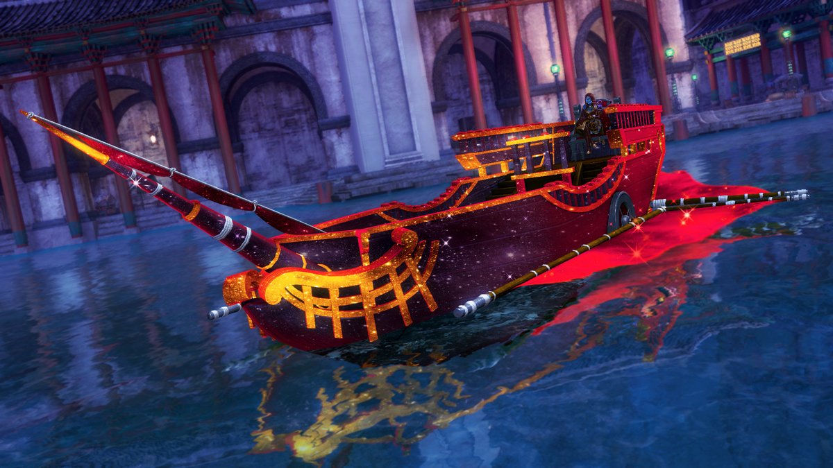 Navigate the stars or wield an electrifying spear with our two new amazing items ;the Star Blessed Skiff Skin and the Stormpiecer Spear Skin! Check out what’s new in the #GuildWars2 Gem Store: